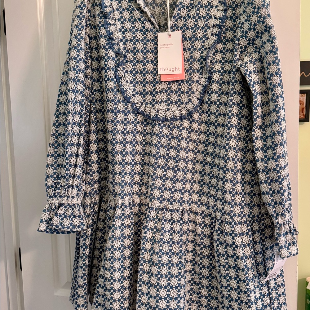 Thought, Blue Floral Dress